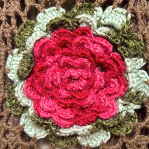 Free People Knit Crochet & Furry Sweater Vest - Picture 5 of 5